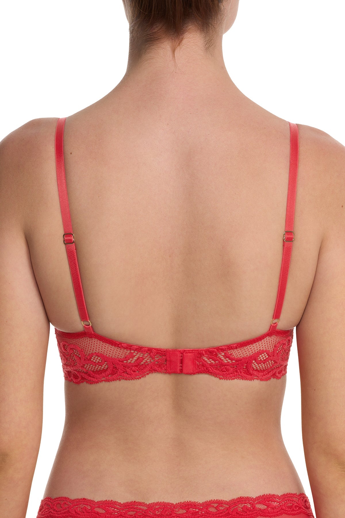 Feathers Plunge T-Shirt Bra Bonfire Natori