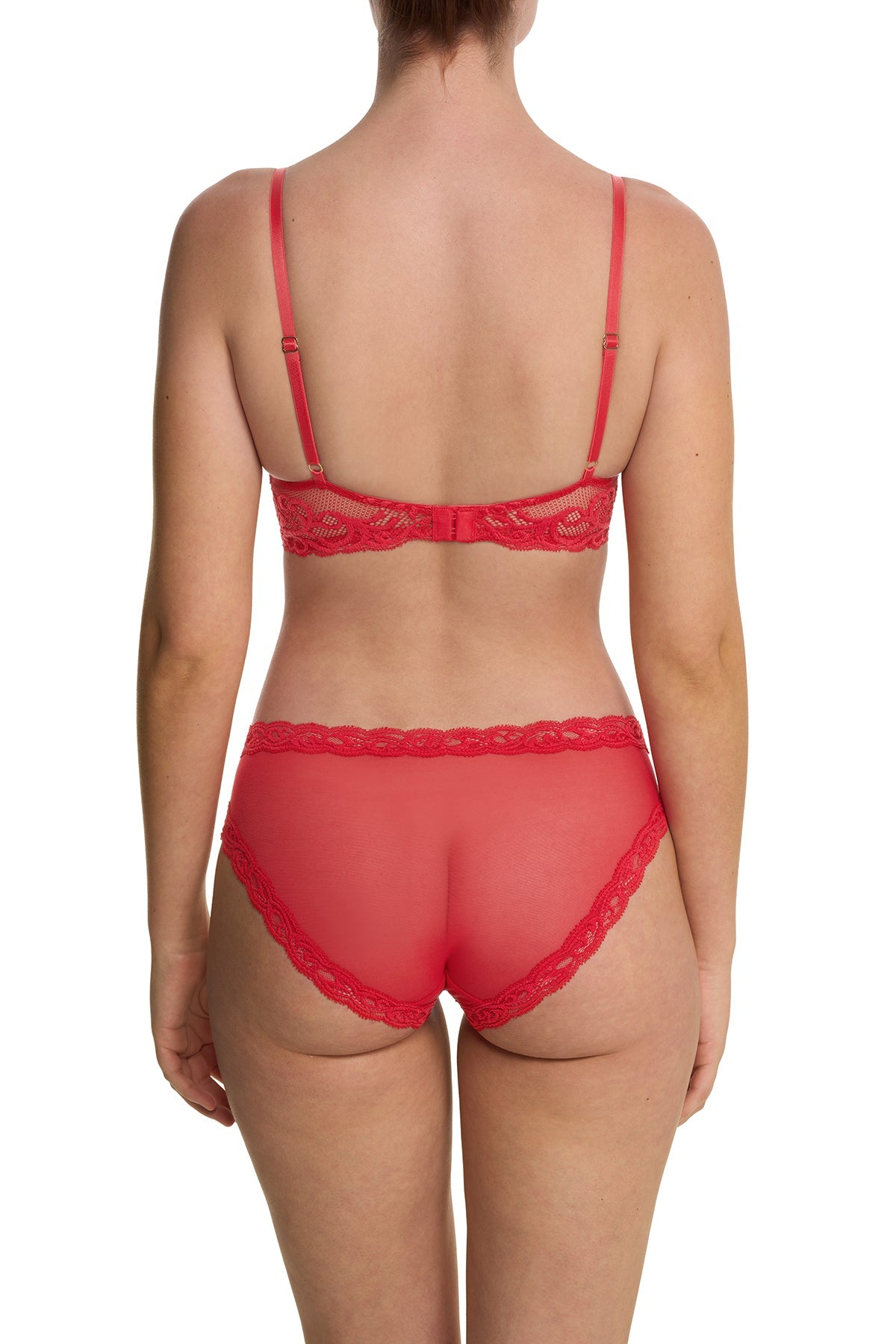 Feathers Plunge T-Shirt Bra Bonfire Natori