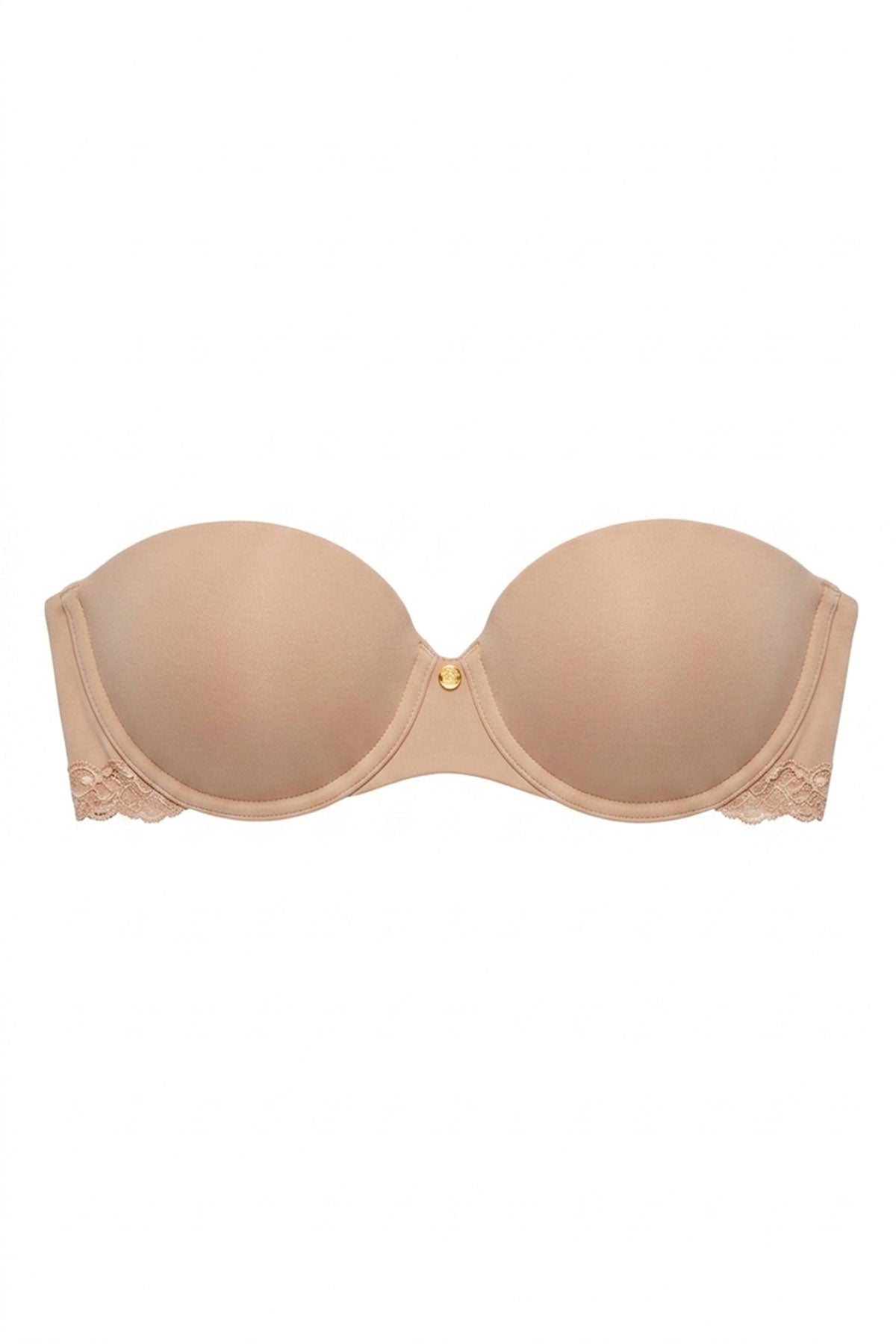 Buy Pure Luxe Strapless Contour Underwire Bra in Café Online Café Natori