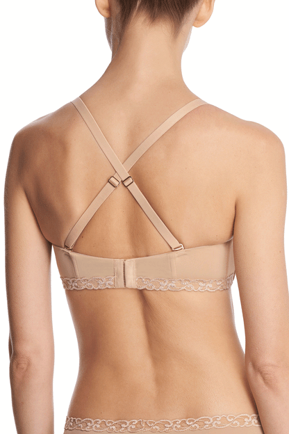 Buy Pure Luxe Strapless Contour Underwire Bra in Café Online Café Natori