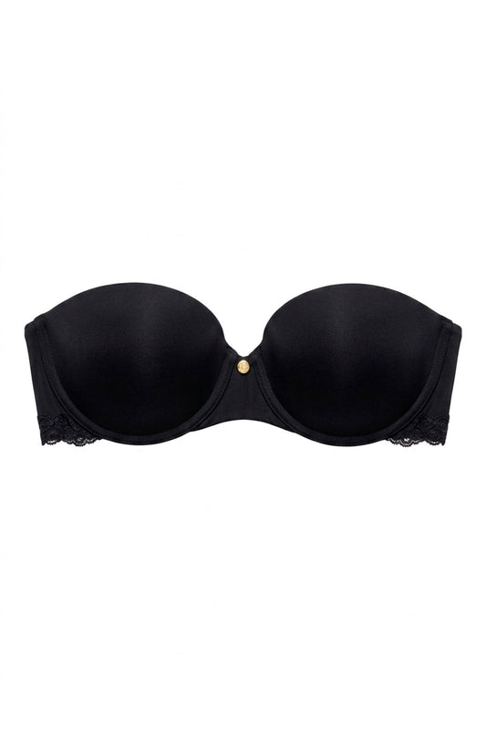 Buy Pure Luxe Strapless Contour Underwire Bra in Black Combo Online Black Combo Natori