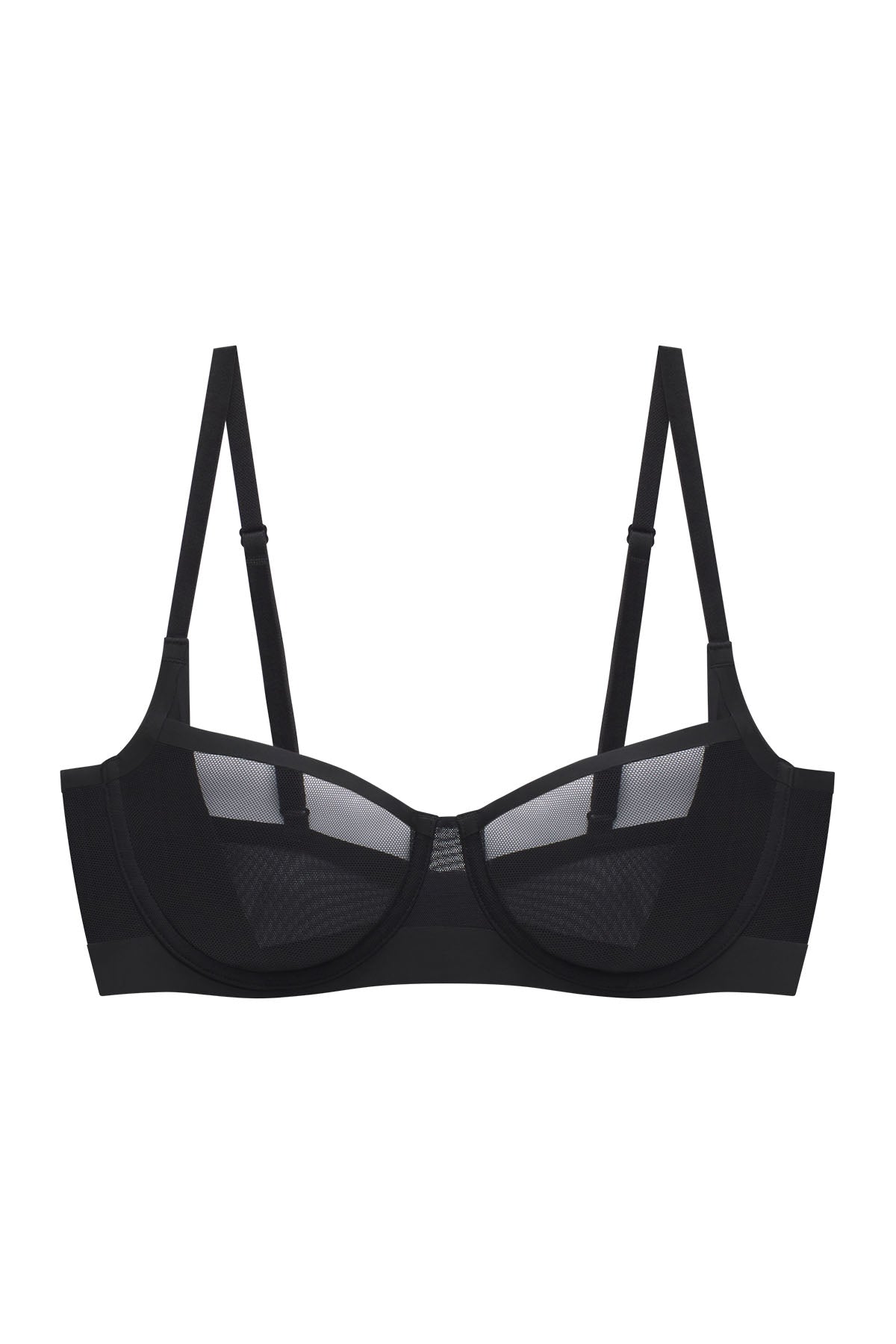 True Zen Balconette Underwire Bra Black Natori