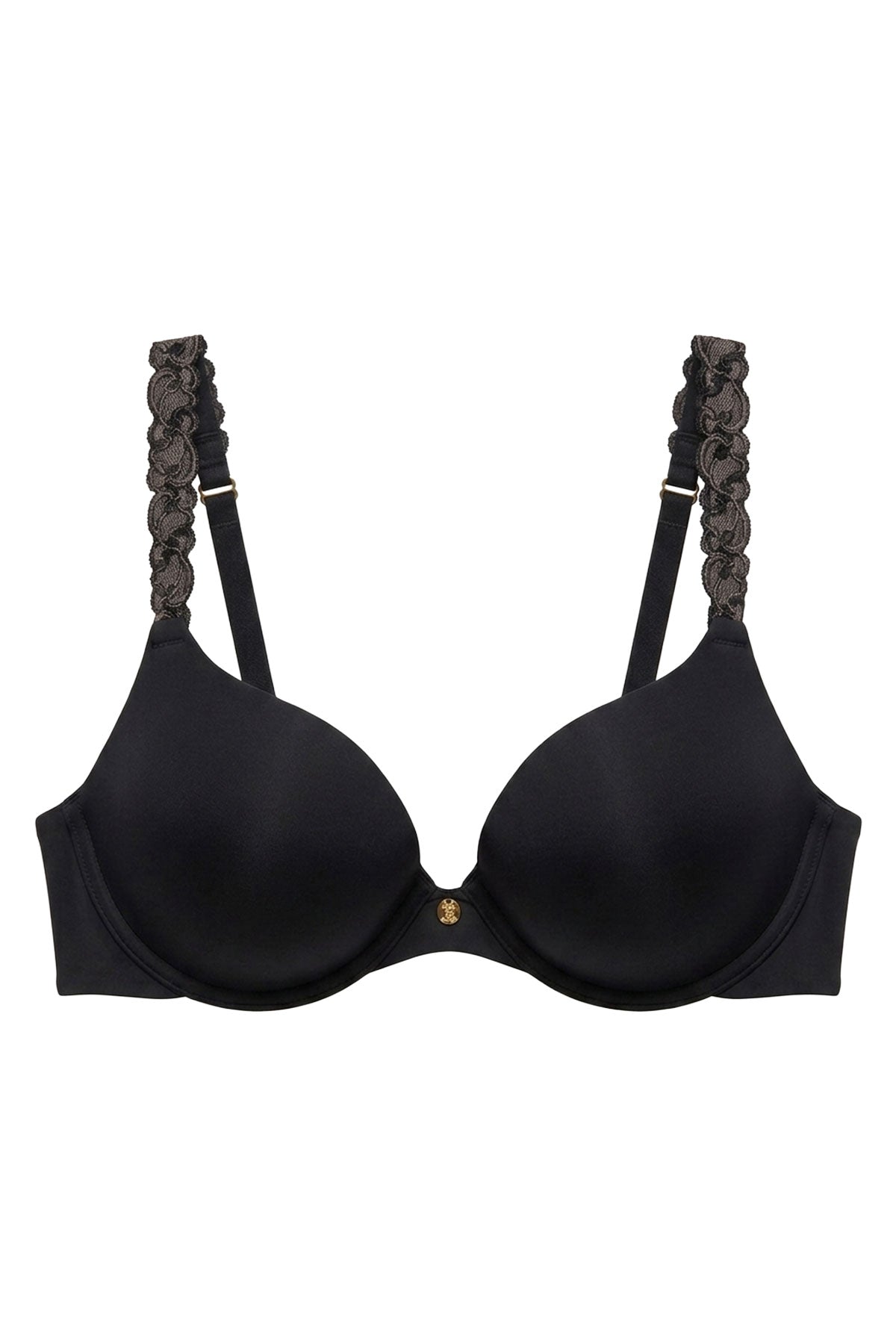 Buy Pure Luxe Push-Up Underwire Bra in Black Online Black Natori