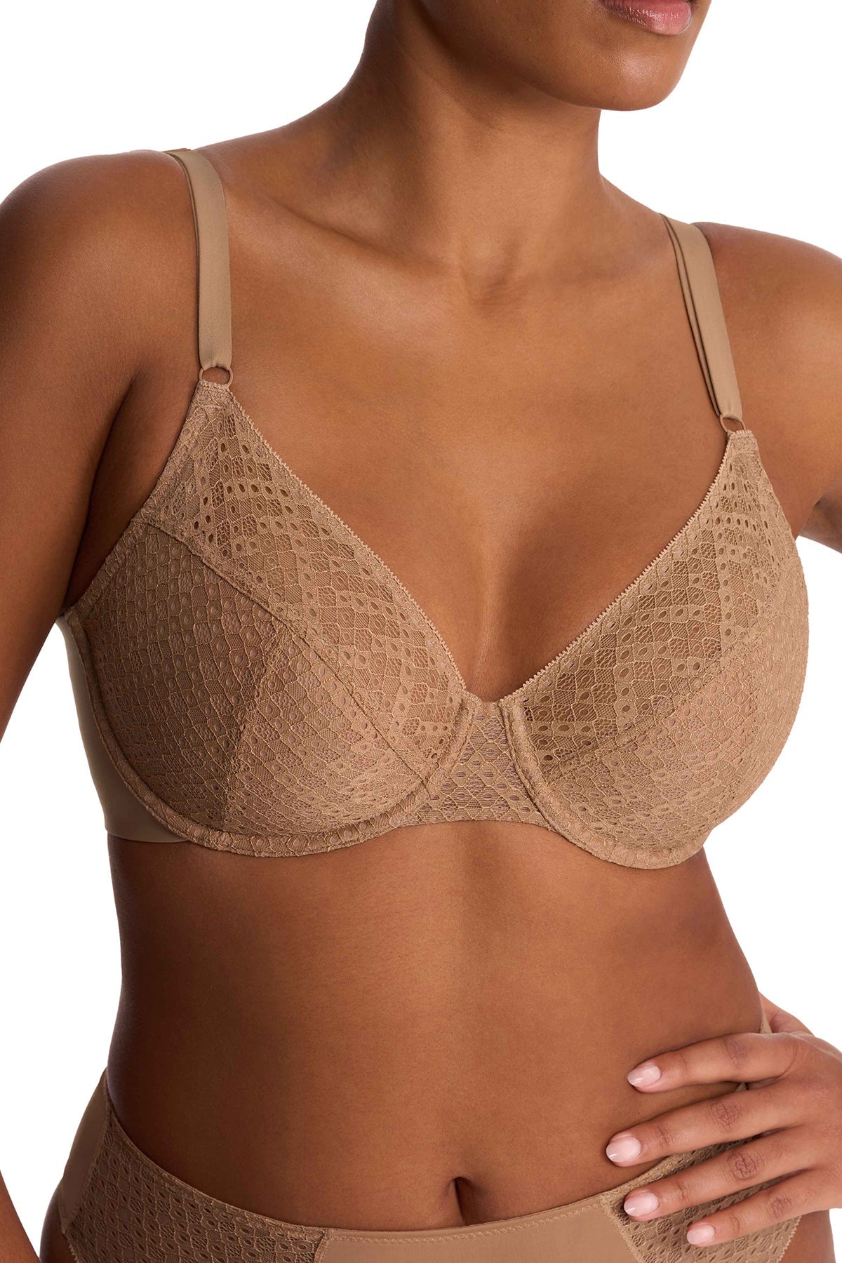 Harmony Smooth Back Underwire Bra Buff Natori