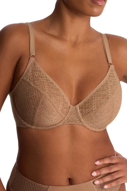 Harmony Smooth Back Underwire Bra Buff Natori