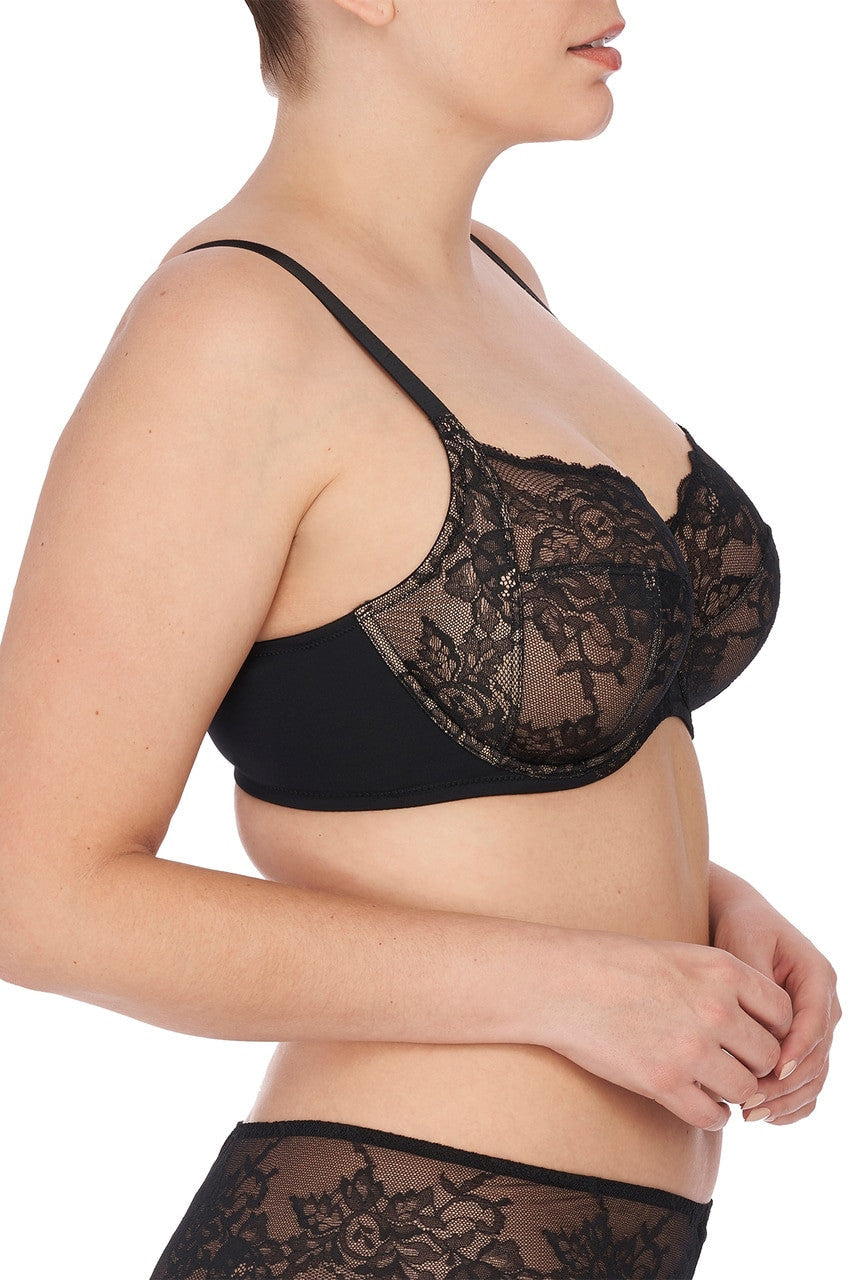 Buy Statement Full Fit Bra in Black/Cafe Online Black/Cafe Natori