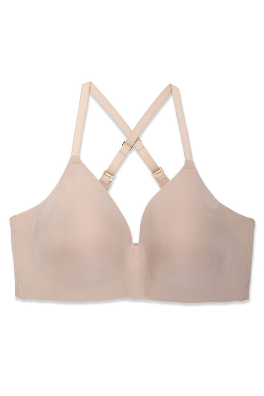 Cloud Comfort Convertible Back Smoothing Wireless Bra Lt Mocha Natori