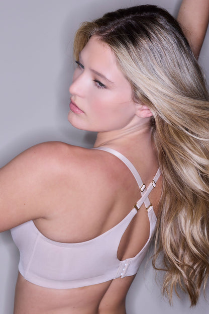 Cloud Comfort Convertible Back Smoothing Wireless Bra Lt Mocha Natori