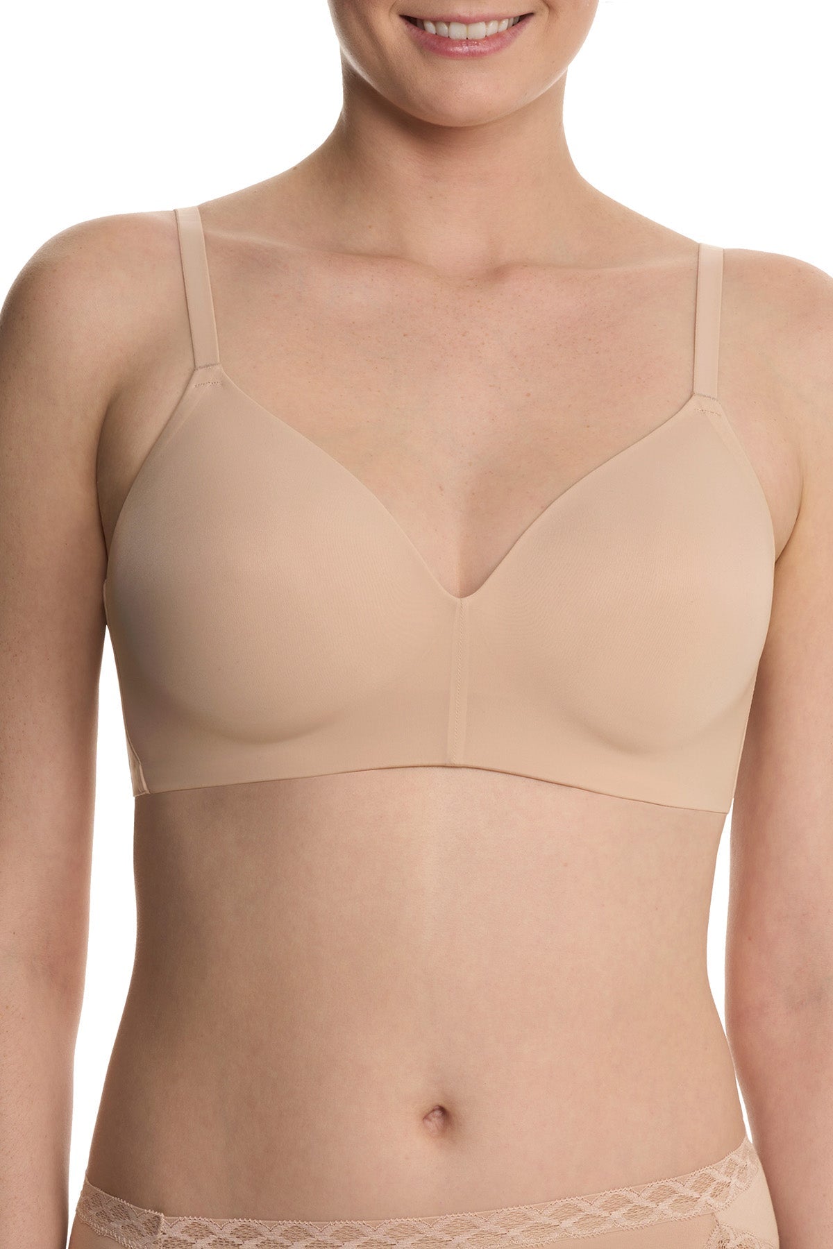 Cloud Comfort Convertible Back Smoothing Wireless Bra Lt Mocha Natori