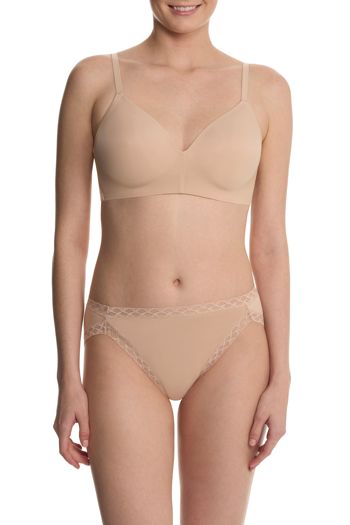 Cloud Comfort Convertible Back Smoothing Wireless Bra Lt Mocha Natori