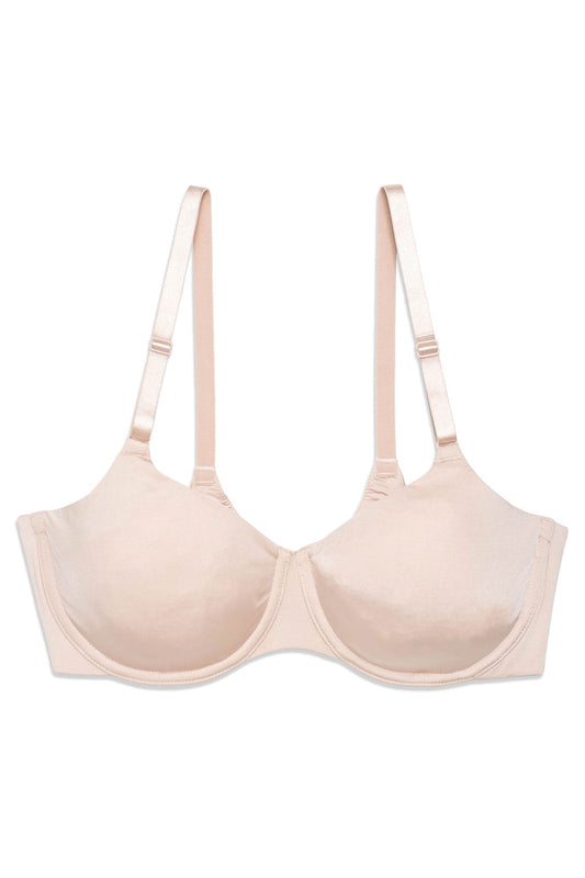 Liquid Smooth Shape Minimizer Bra Lt. Mocha Natori