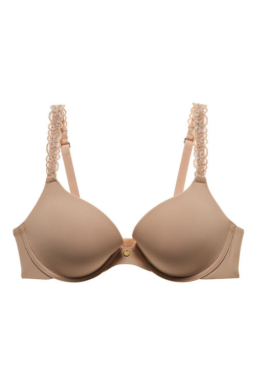 Buy Pure Luxe Push-Up Underwire Bra in Café Online Café Natori