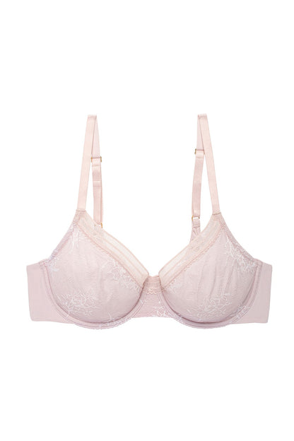 Love Lace Underwire Bra Pink Pearl/Warm White Natori