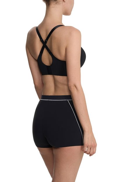 Elevate High Impact Convertible Sports Bra Black Natori