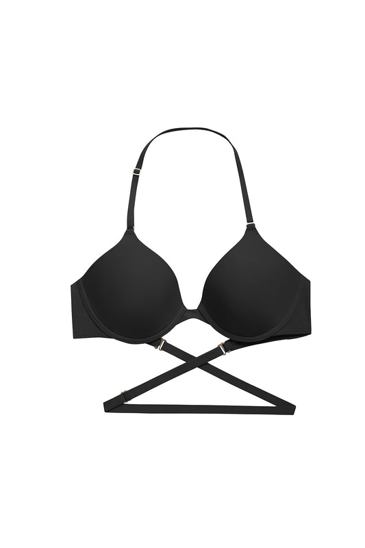 Verge Convertible Plunge T-Shirt Bra Black Natori