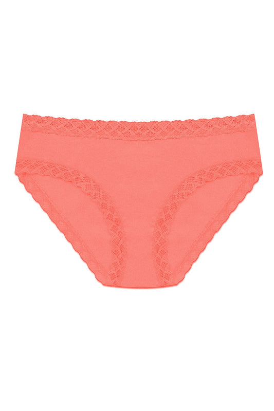 Bliss Girl Brief Neon Coral Natori