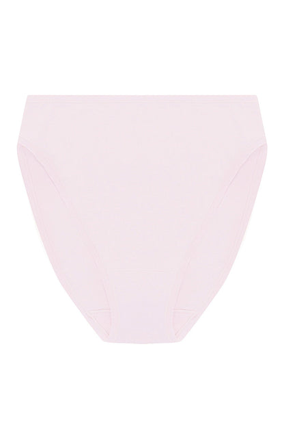 Bliss Bare Cotton High Cut Brief Misty Orchid Natori