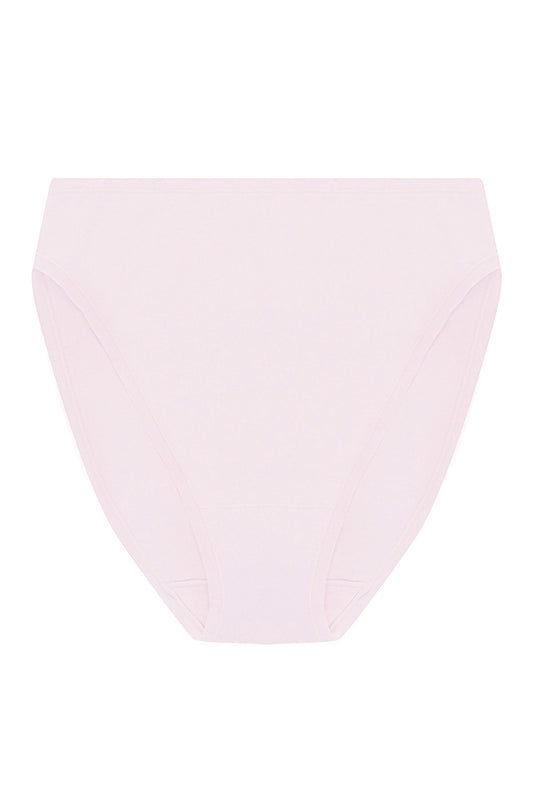 Bliss Bare Cotton High Cut Brief Misty Orchid Natori