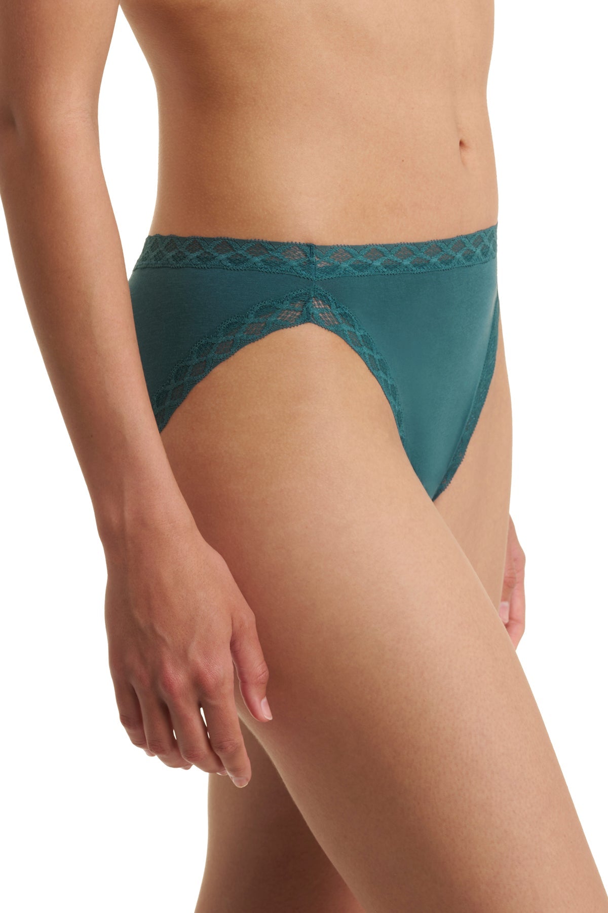 Bliss French Cut Brief Emerald Blue Natori