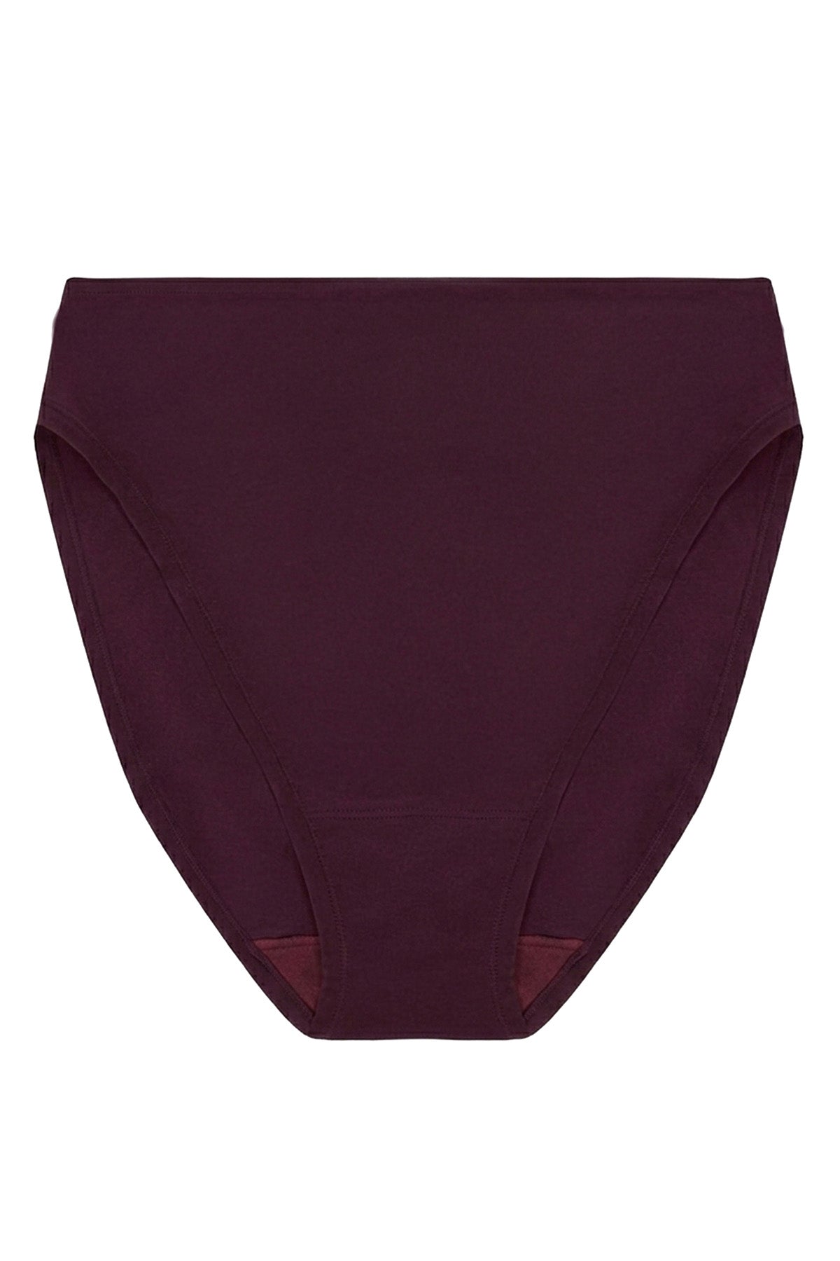 Bliss Bare Cotton High Cut Brief Pinot Noir Natori