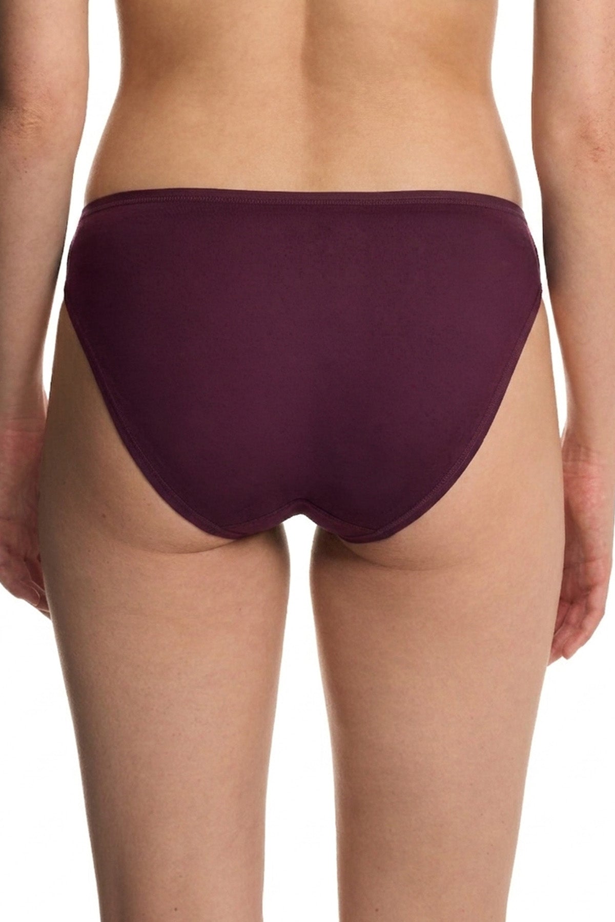 Bliss Bare Cotton High Cut Brief Pinot Noir Natori