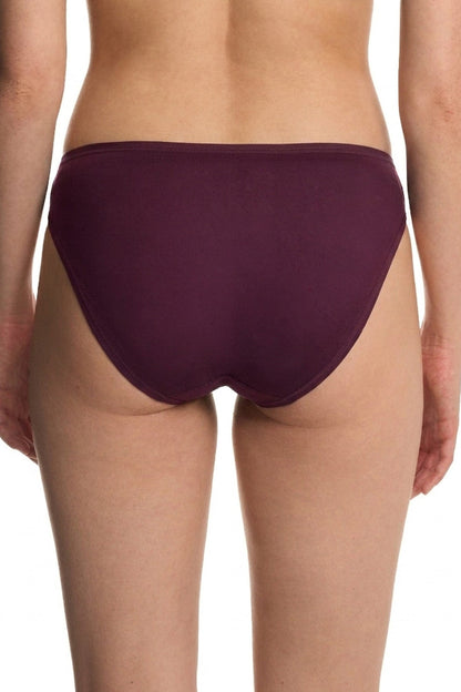 Bliss Bare Cotton High Cut Brief Pinot Noir Natori