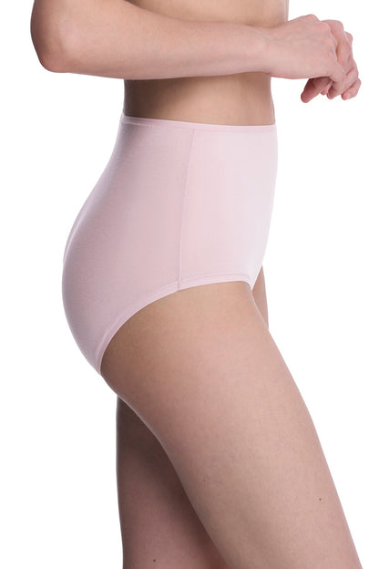 Bliss Bare Cotton High Waist Brief Misty Orchid Natori
