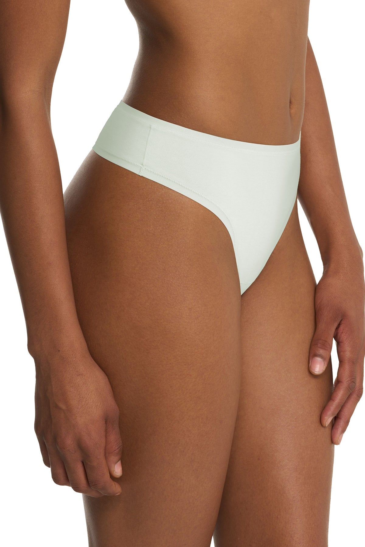 Bliss Bare Cotton Thong Iced Mint Natori