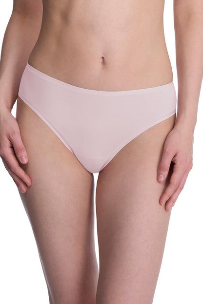 Bliss Bare Cotton Thong 3-Pack Misty Orchid/Iced Mint/Misty Orchid Natori