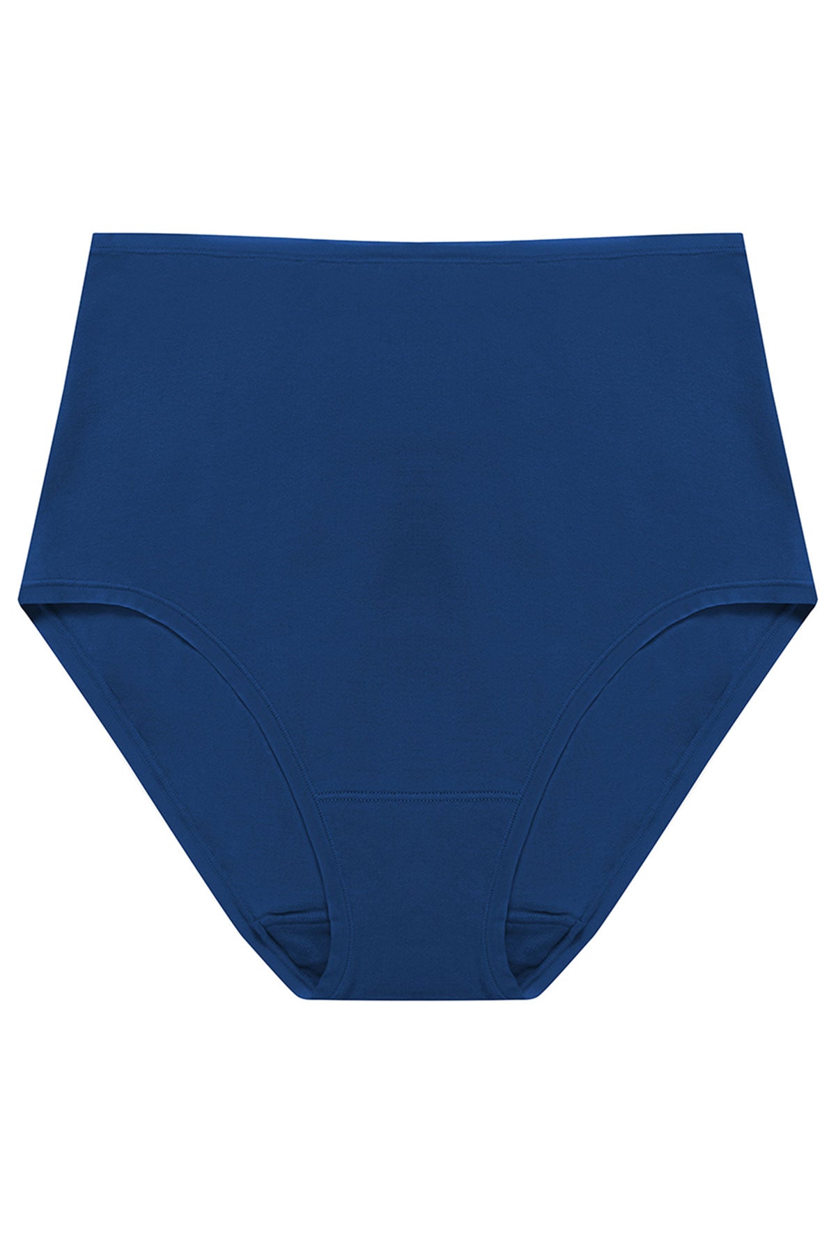 Bliss Bare Cotton High Waist Brief Dark Cobalt Natori