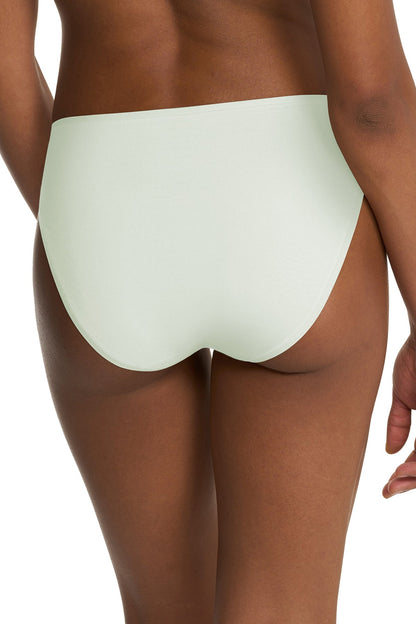 Bliss Bare Cotton High Cut Brief Iced Mint Natori