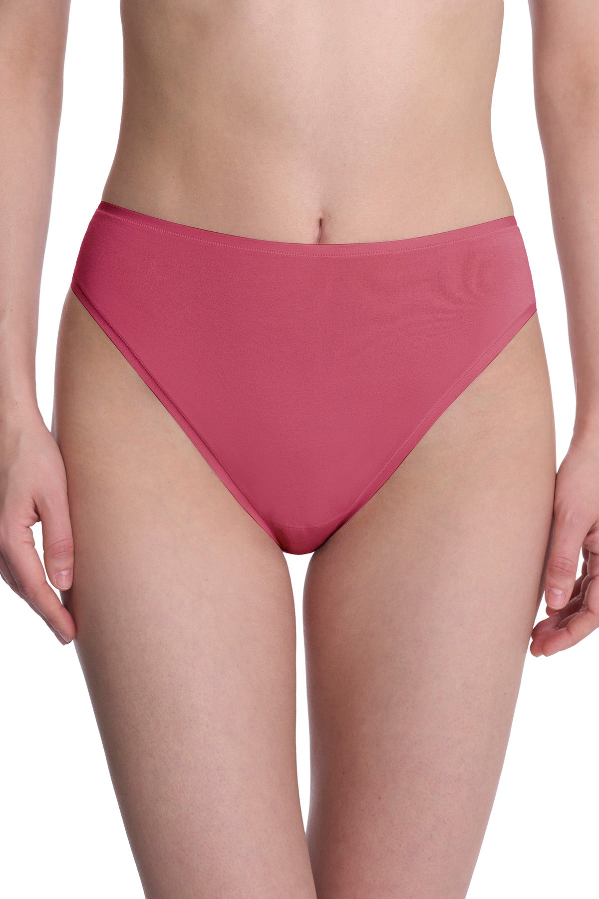 Bliss Bare Cotton High Cut Brief Vintage Cherry Natori