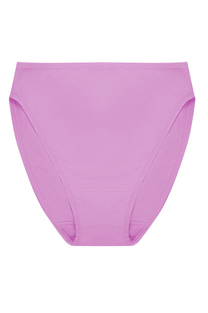 Bliss Bare Cotton High Cut Brief Wild Petal Natori