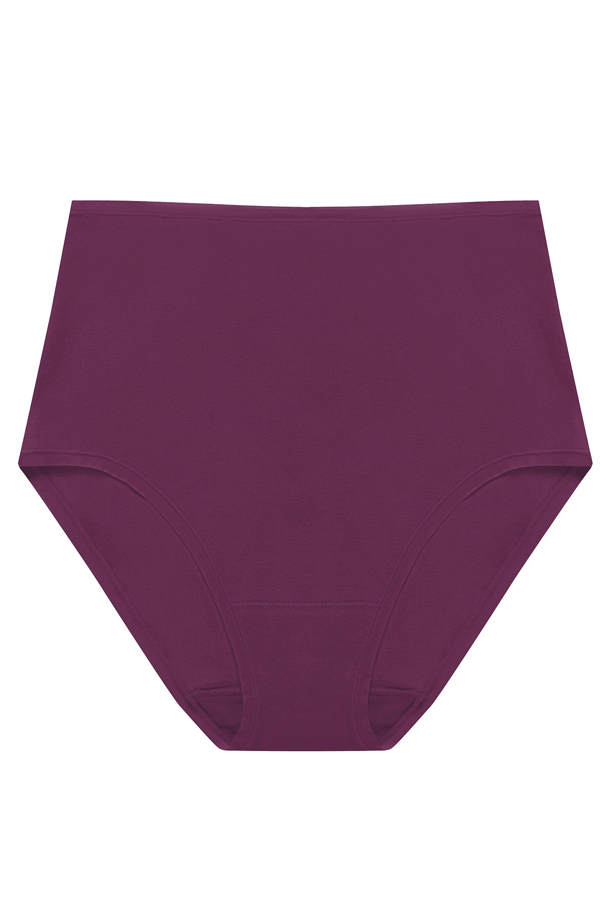 Bliss Bare Cotton High Waist Brief Pinot Noir Natori