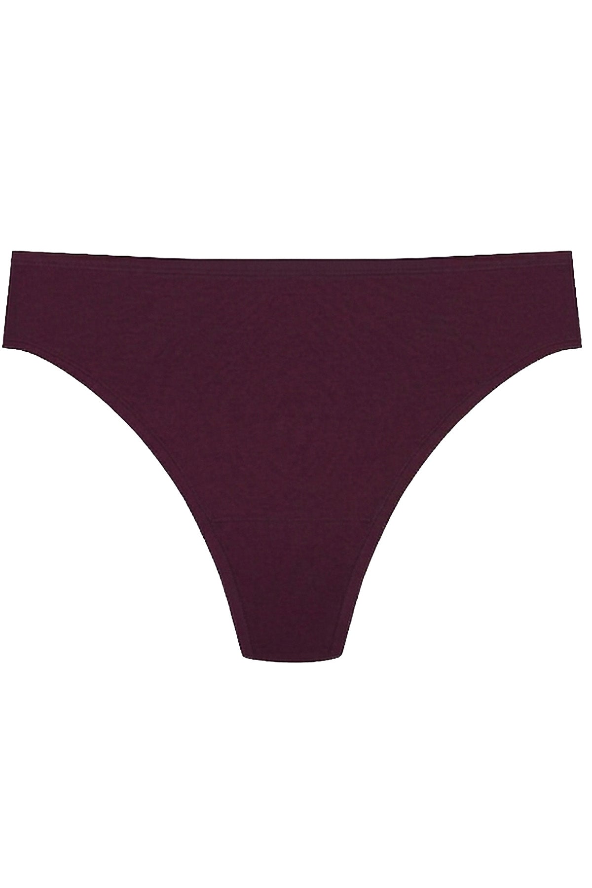 Bliss Bare Cotton Thong Pinot Noir Natori