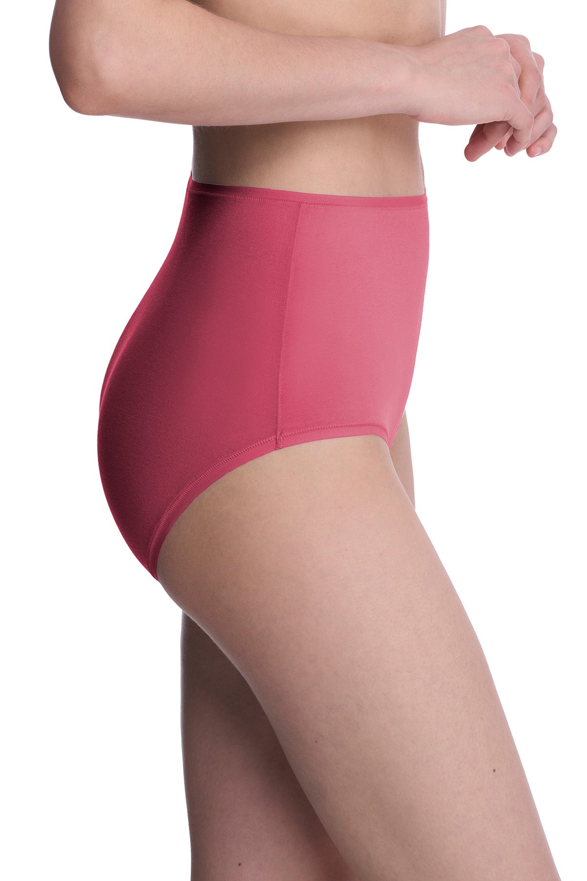 Bliss Bare Cotton High Waist Brief Vintage Cherry Natori