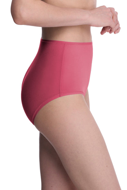 Bliss Bare Cotton High Waist Brief Vintage Cherry Natori