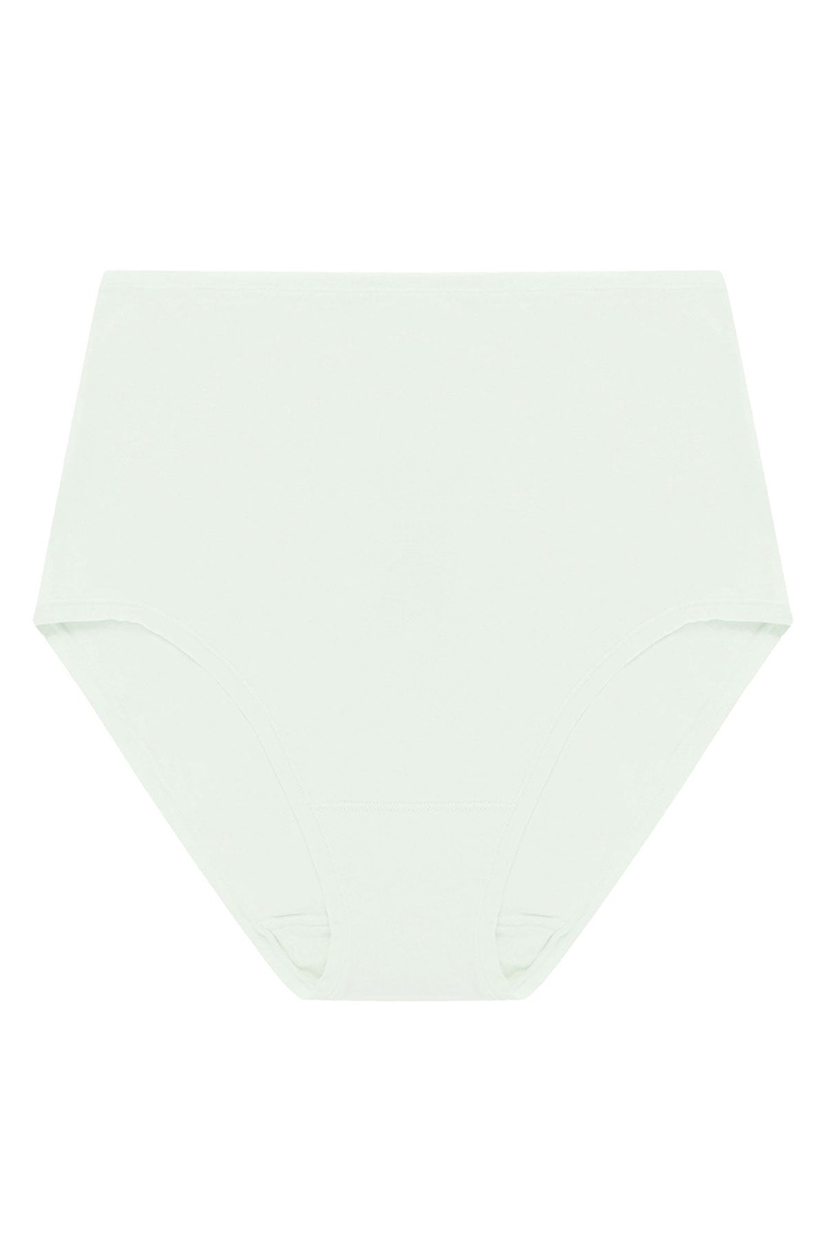 Bliss Bare Cotton High Waist Brief Iced Mint Natori