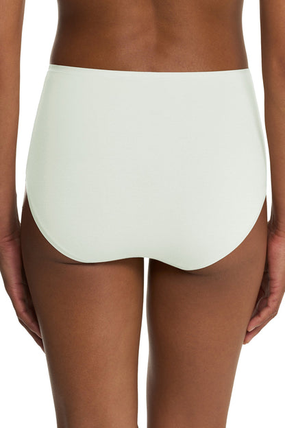 Bliss Bare Cotton High Waist Brief Iced Mint Natori