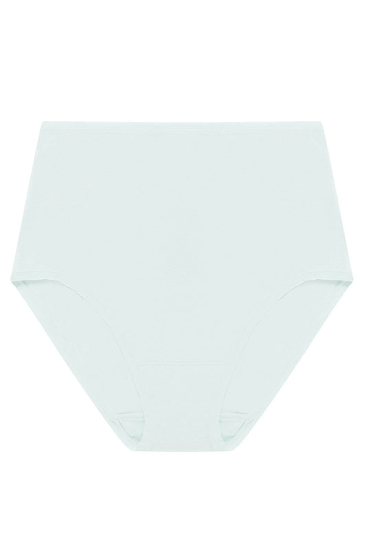 Bliss Bare Cotton High Waist Brief Sky Green Natori