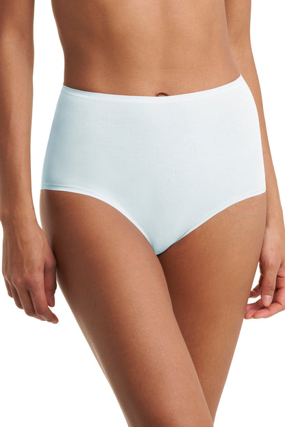 Bliss Bare Cotton High Waist Brief Sky Green Natori