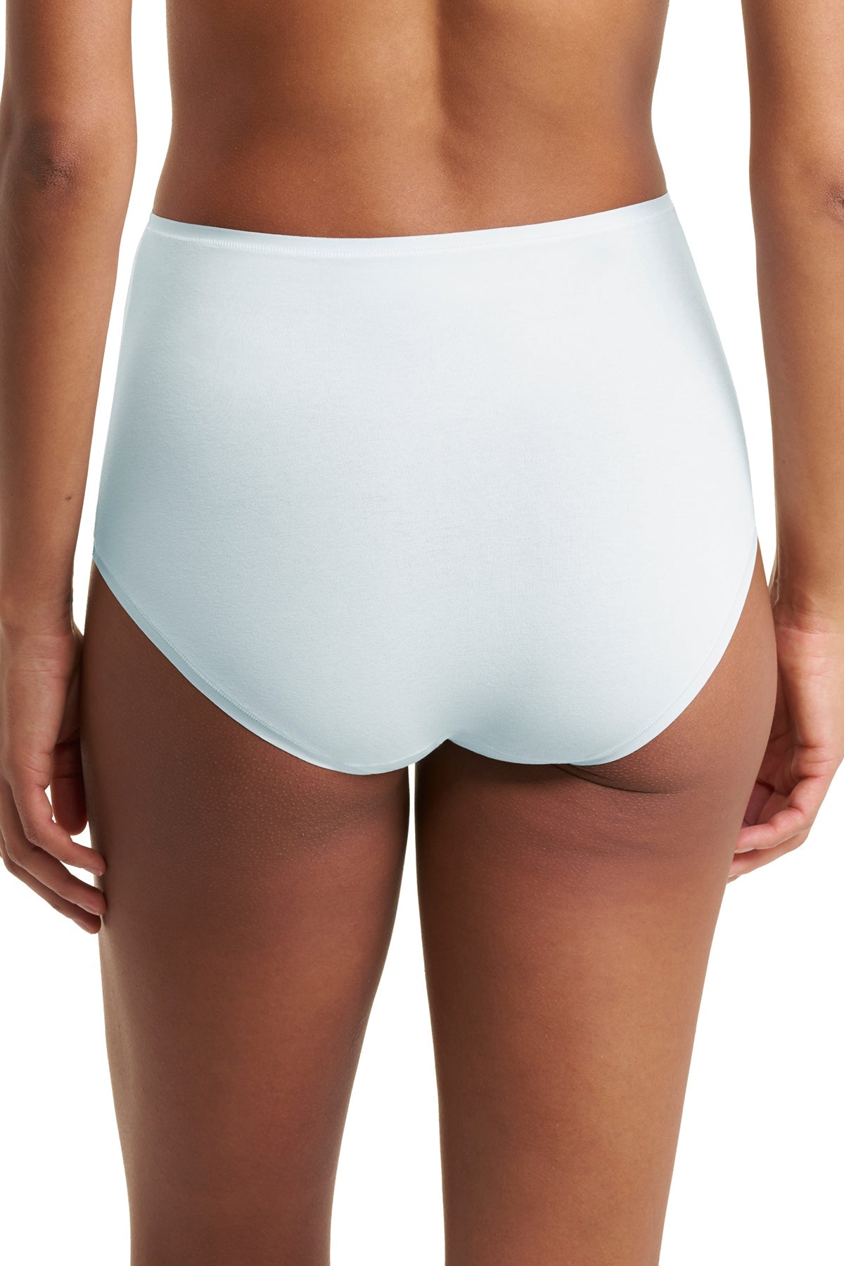 Bliss Bare Cotton High Waist Brief Sky Green Natori