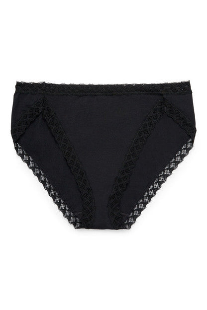 Buy Bliss French Cut Brief in Black Online Black Natori