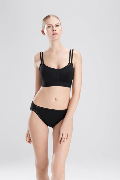 Buy Bliss French Cut Brief in Black Online Black Natori