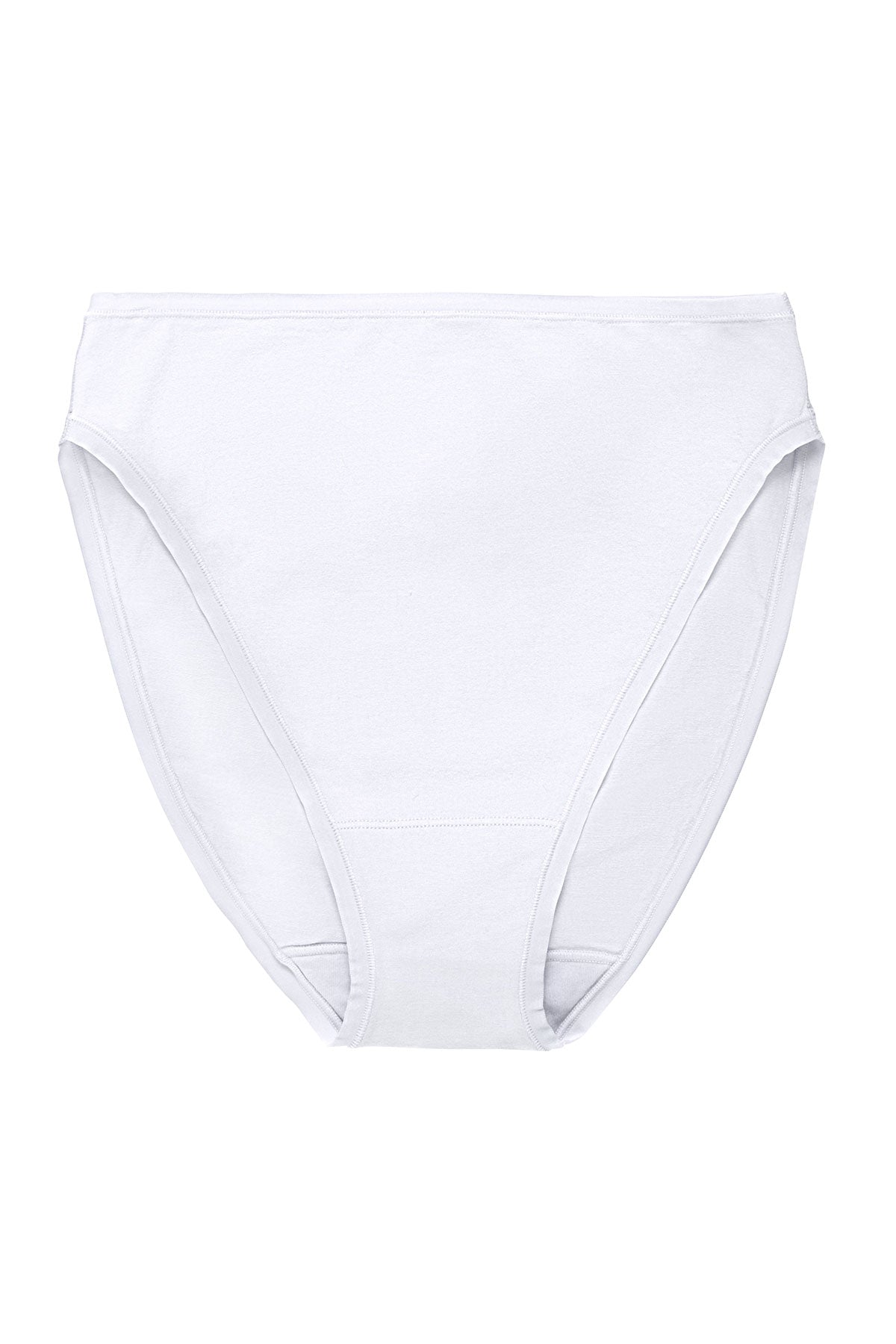 Bliss Bare Cotton High Cut Brief White Natori