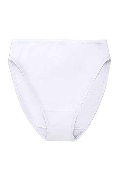 Bliss Bare Cotton High Cut Brief White Natori
