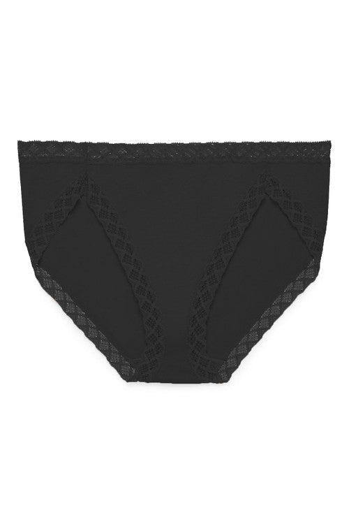 Buy Bliss French Cut Brief in Coal Online Coal Natori