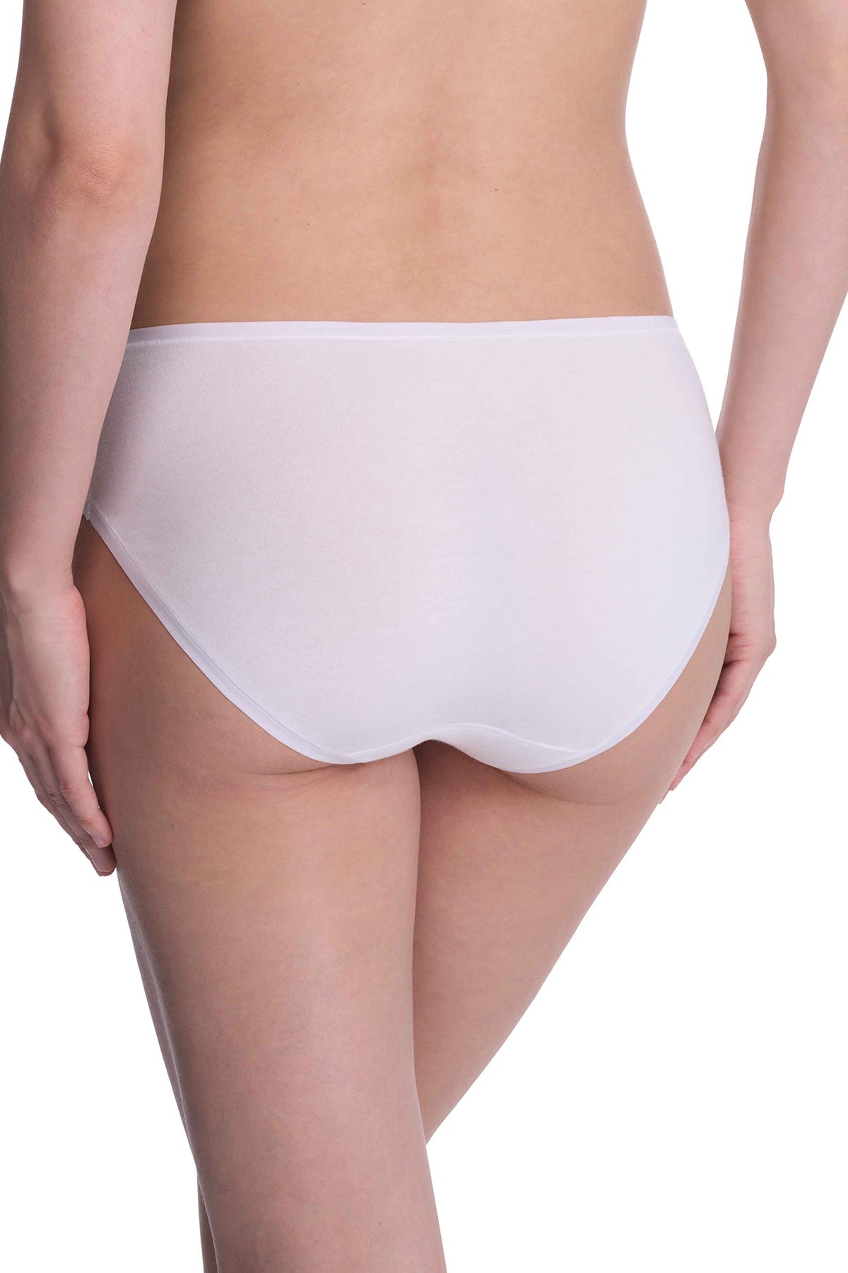 Bliss Bare Cotton Hipster White Natori