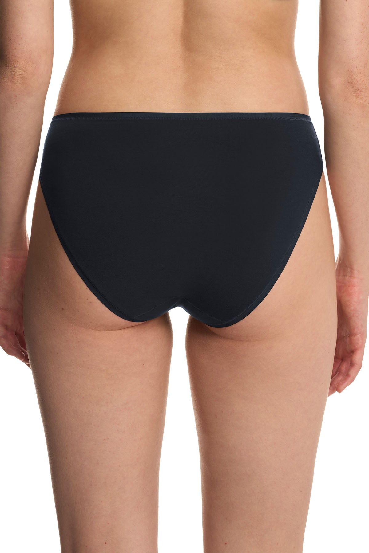 Bliss Bare Cotton High Cut Brief Storm Cloud Natori