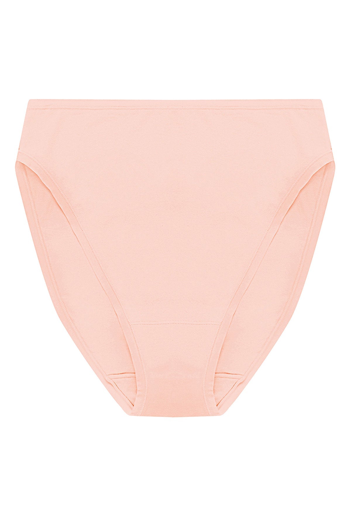 Bliss Bare Cotton High Cut Brief Seashell Natori